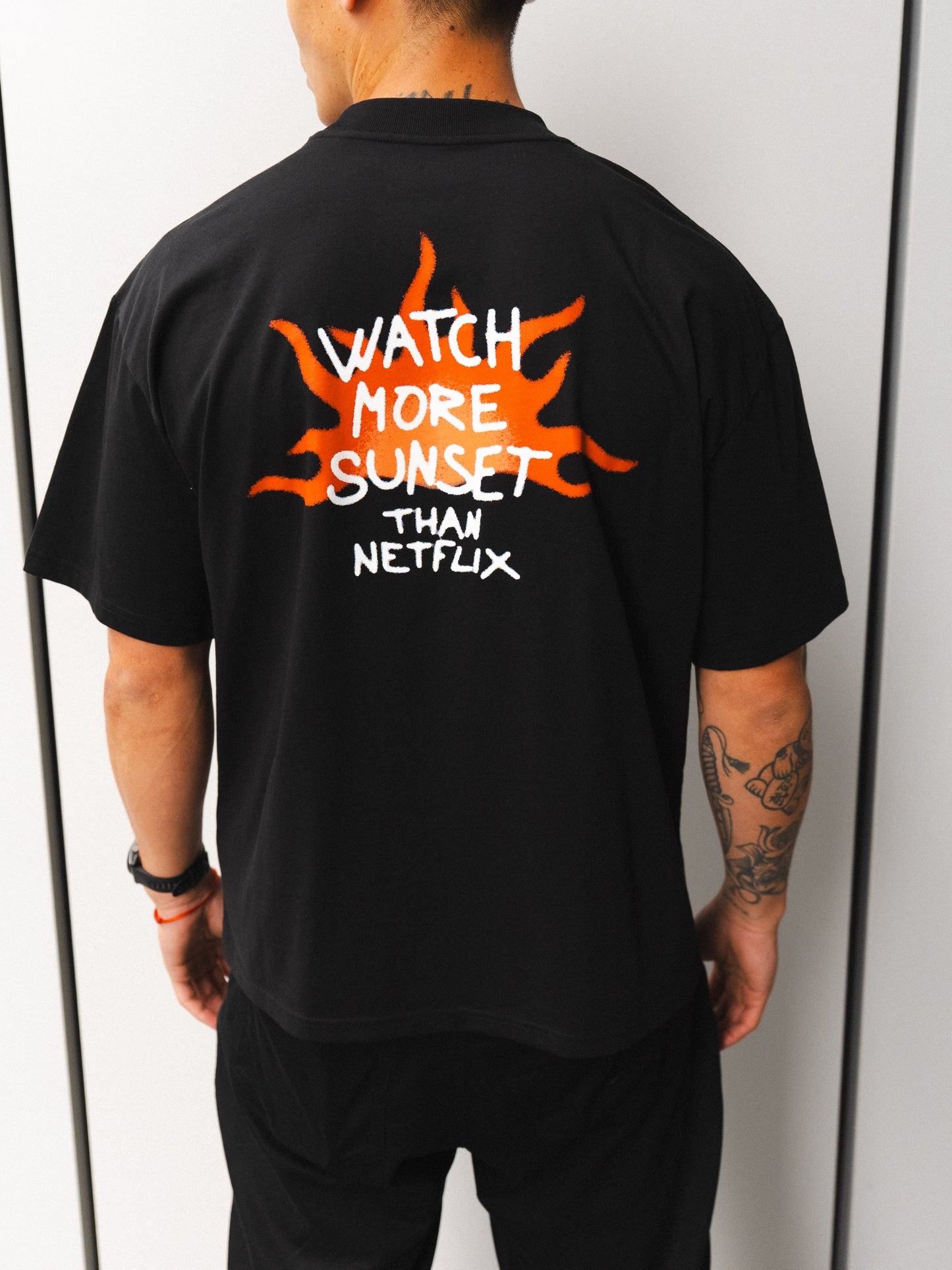 Sunset tee - Black